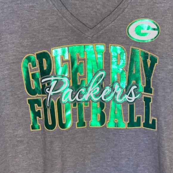 Green Bay Packers Tee Shirt XL - Picture 2 of 3